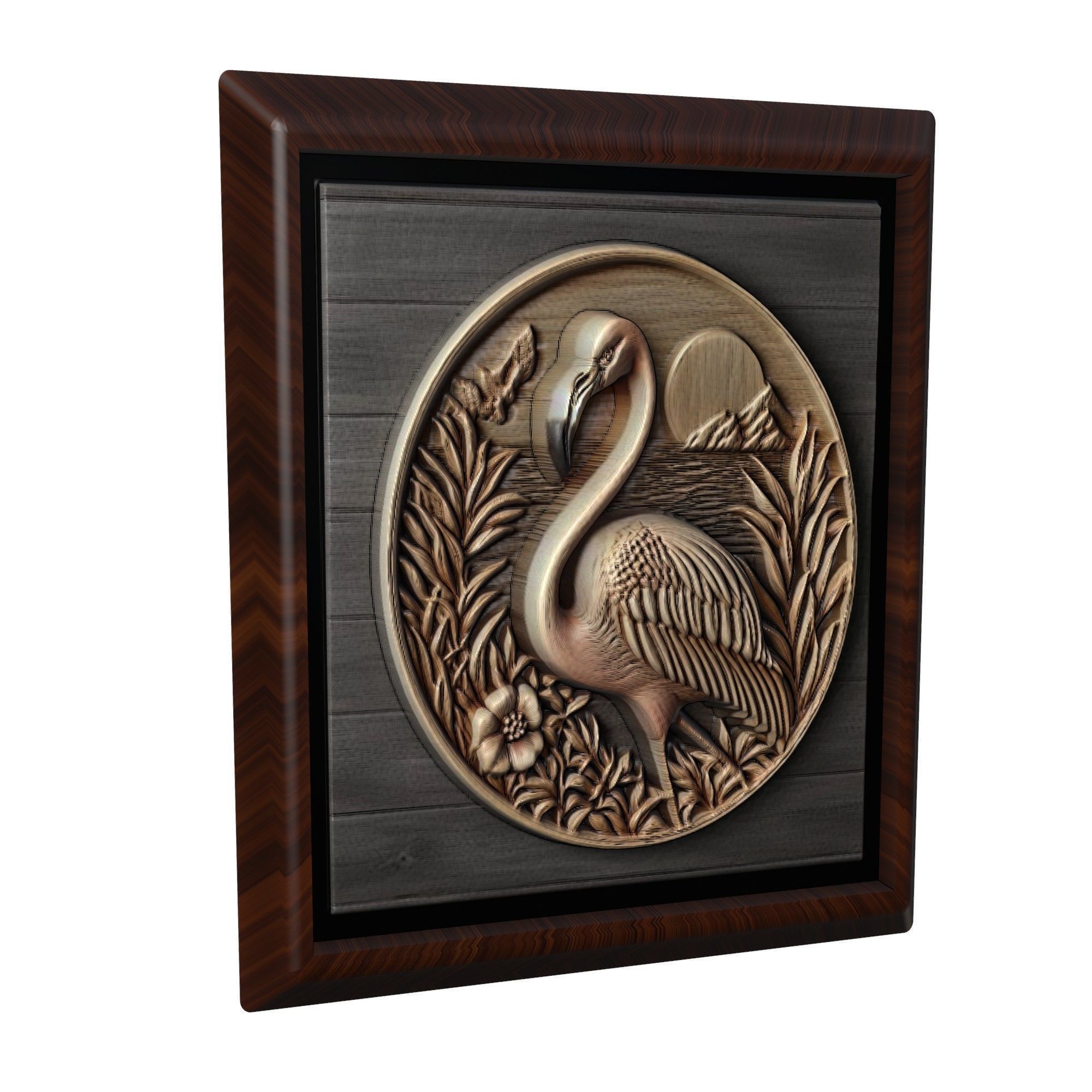 Flamingo Animal 3D print model_1