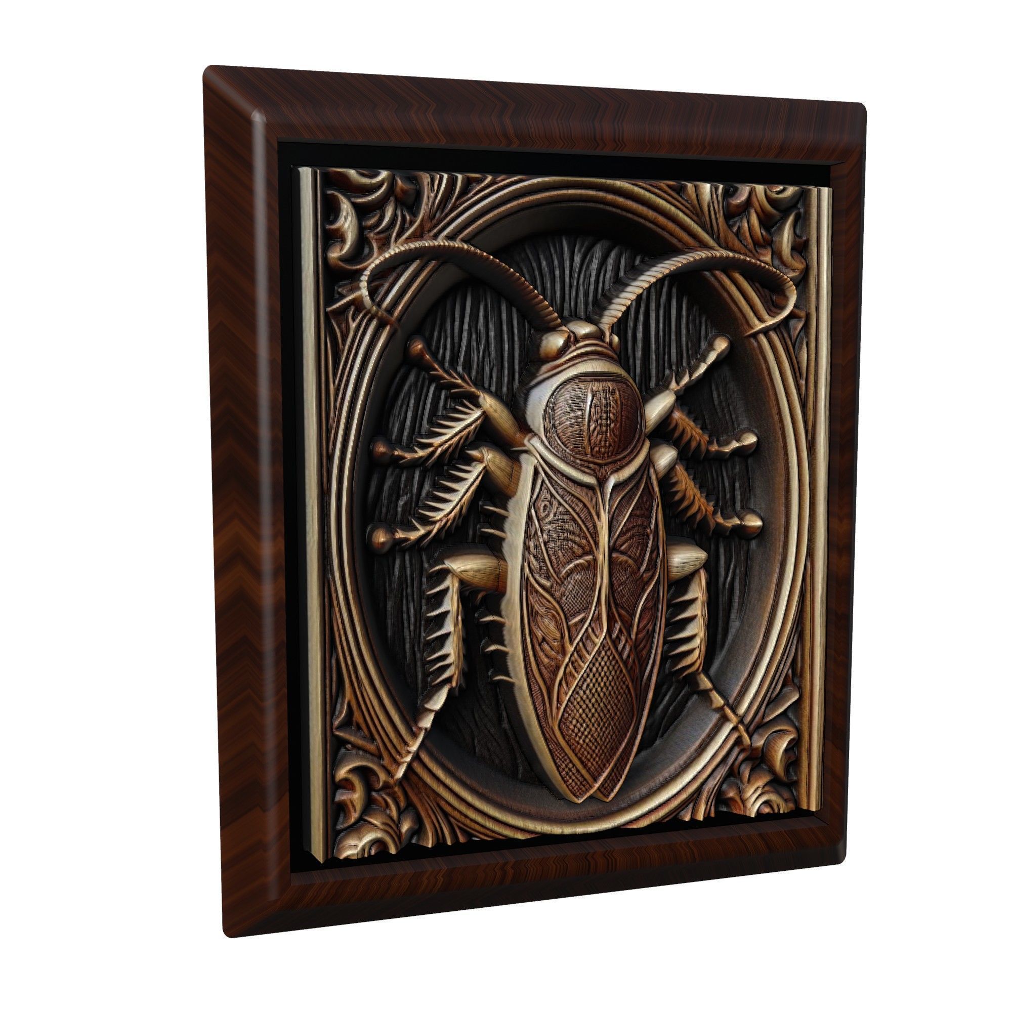 Cockroach Animal 3D print model_1