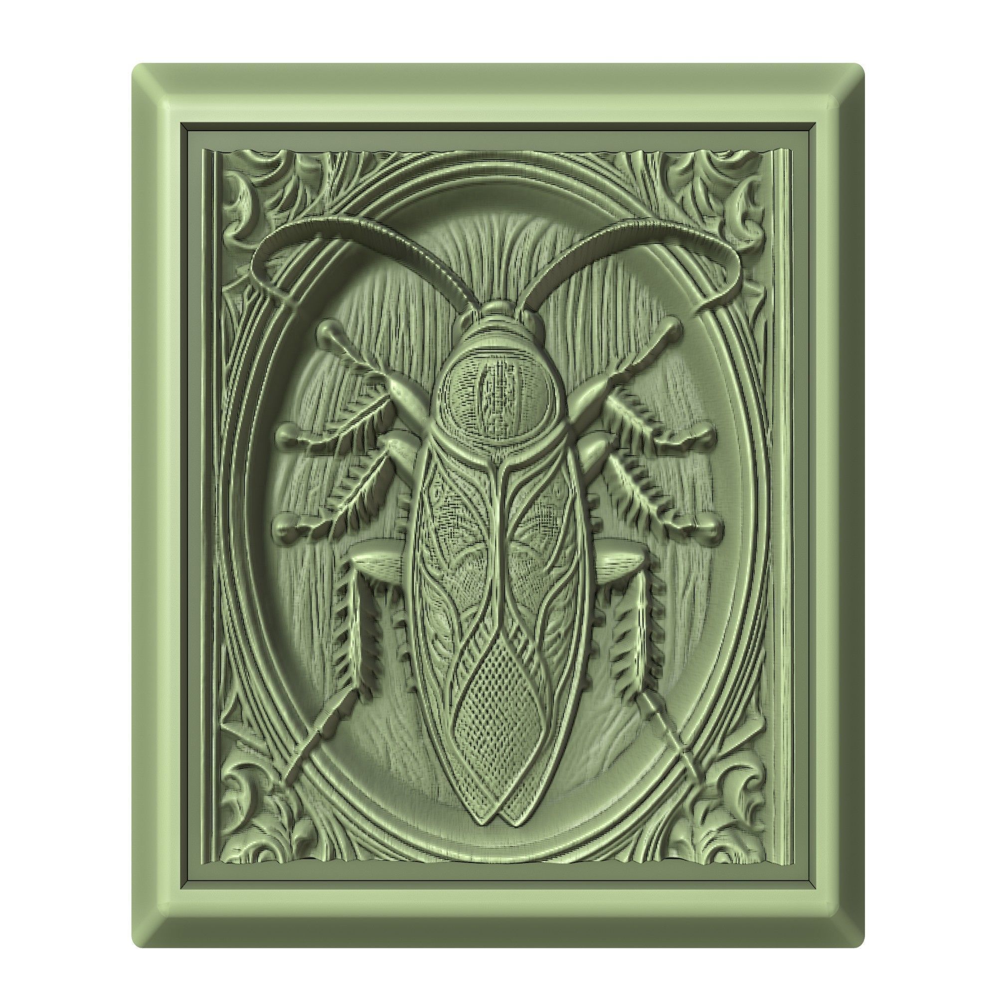 Cockroach Animal 3D print model_2