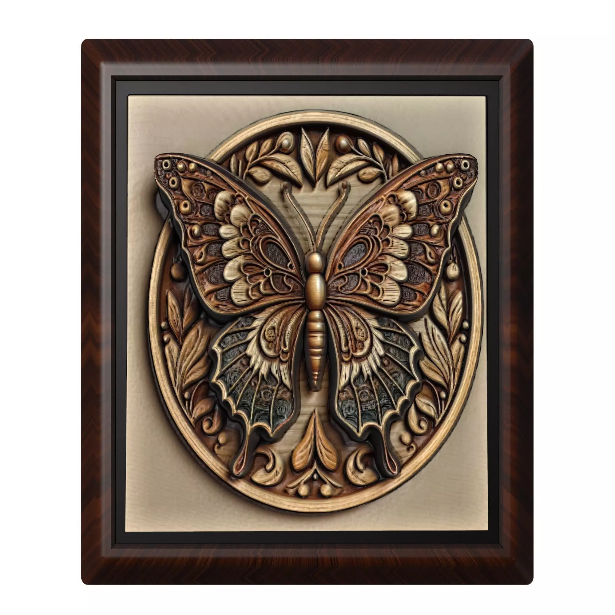 Butterfly Animal 3D print model_0