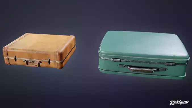 MOTEL - Suitcase 03 - LOW POLY AND NANITE
