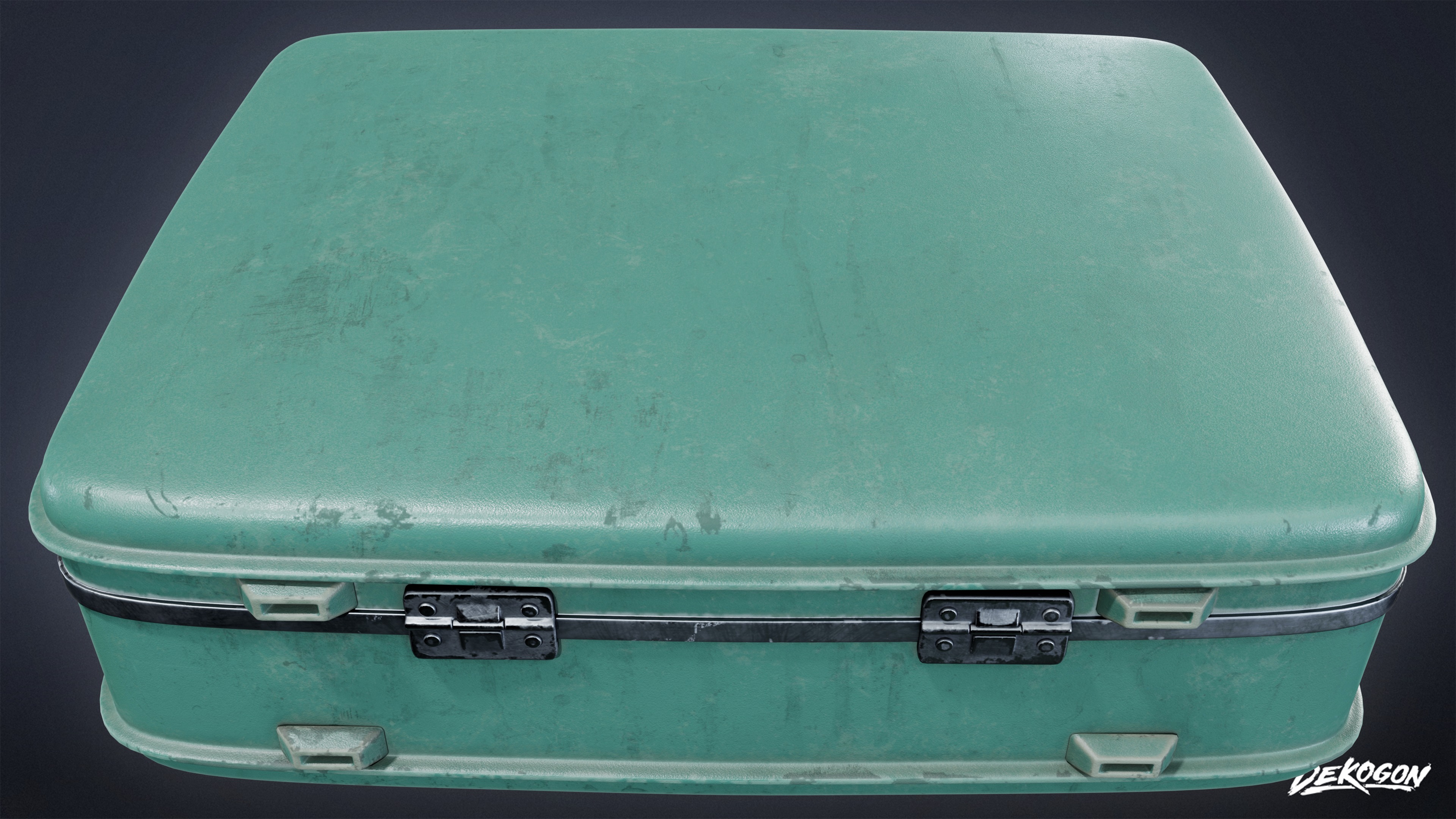 MOTEL - Suitcase 03 - LOW POLY AND NANITE Low-poly 3D model_4