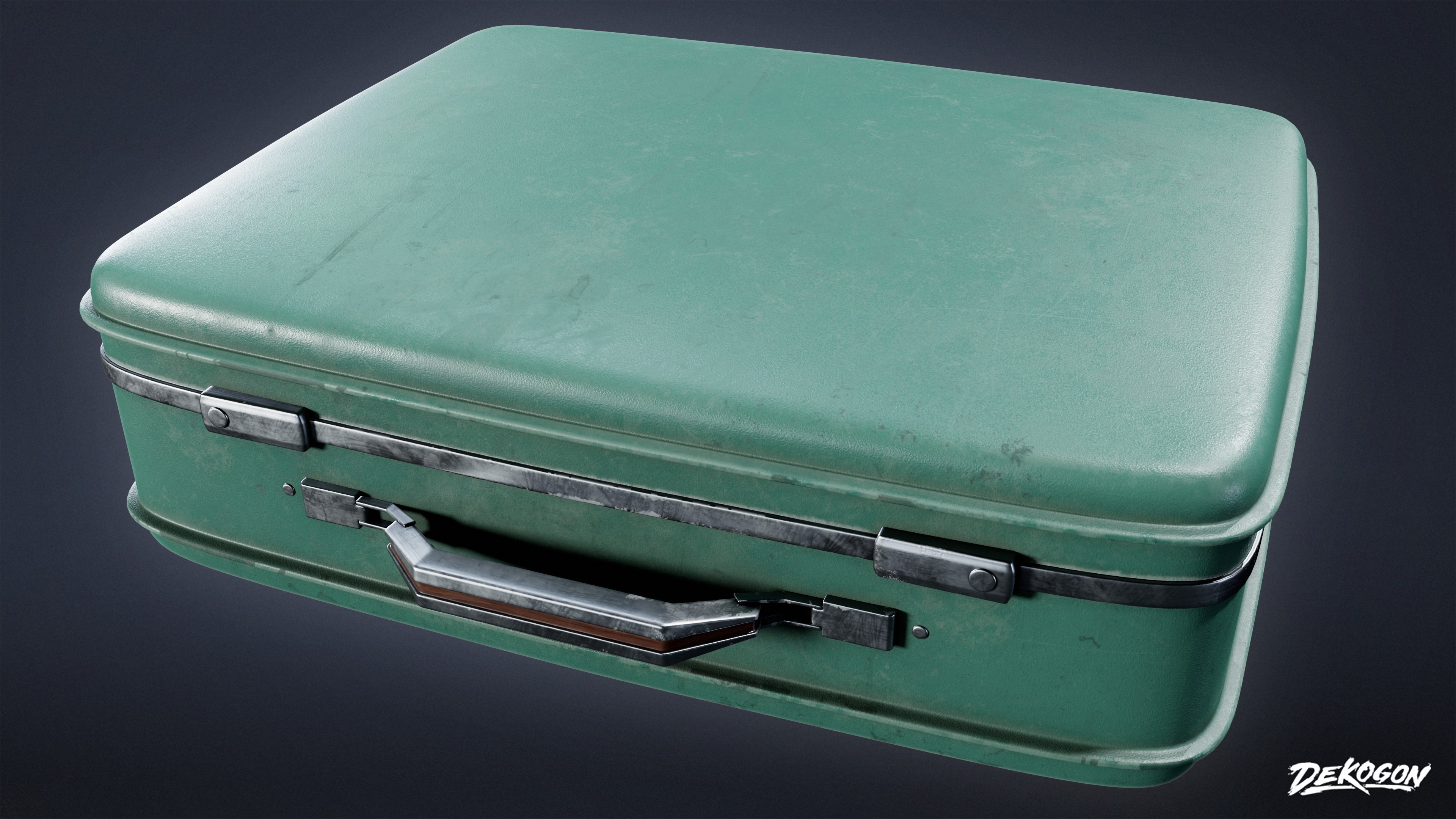 MOTEL - Suitcase 03 - LOW POLY AND NANITE Low-poly 3D model_3