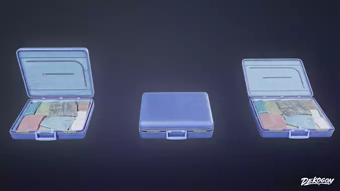 MOTEL - Suitcase 05 - LOW POLY AND NANITE