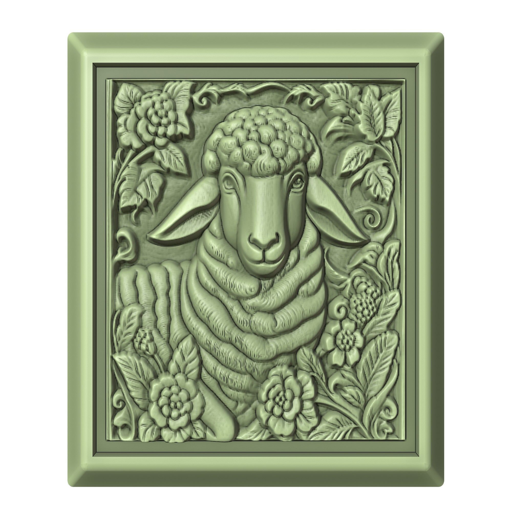 Sheep Animal 3D print model_2