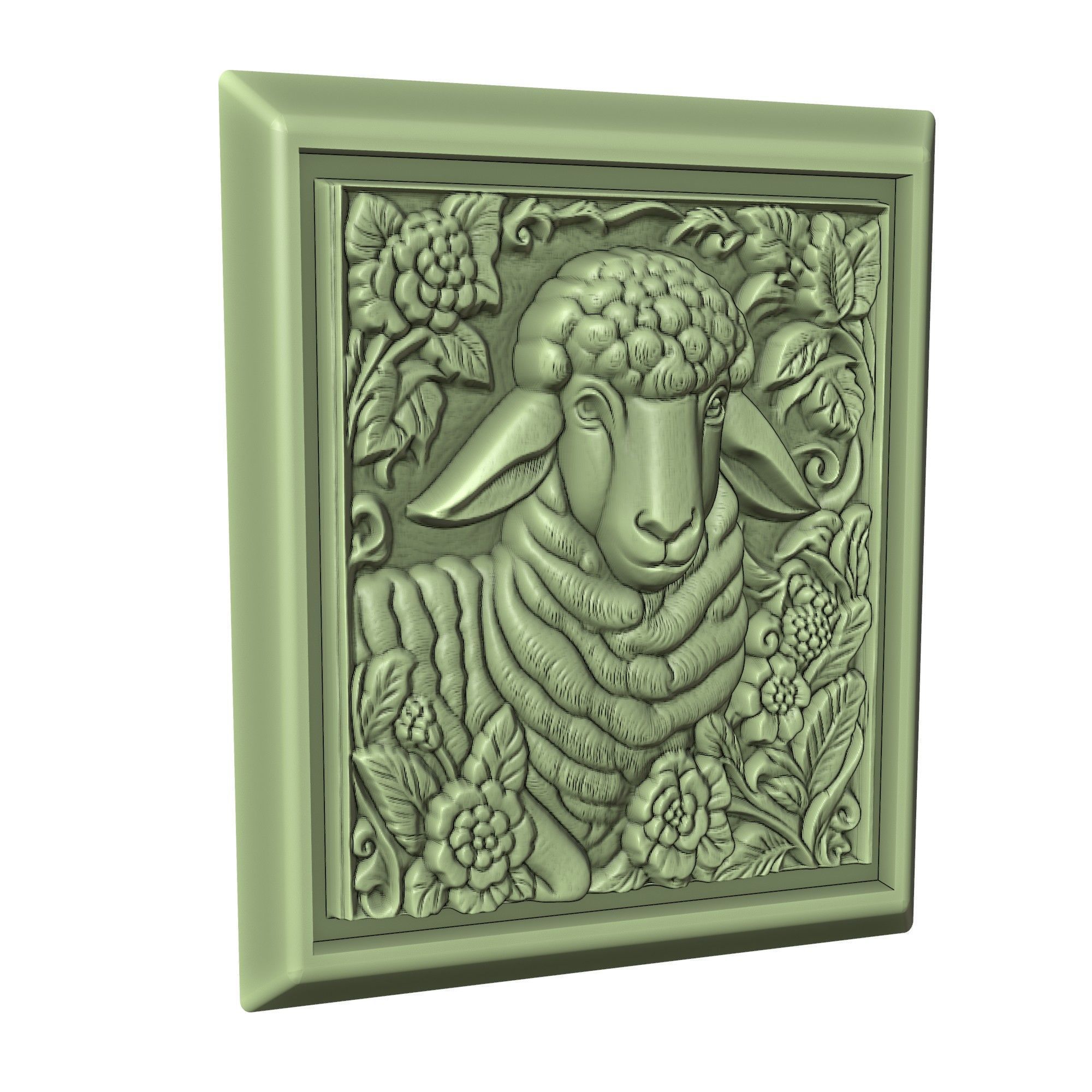 Sheep Animal 3D print model_3