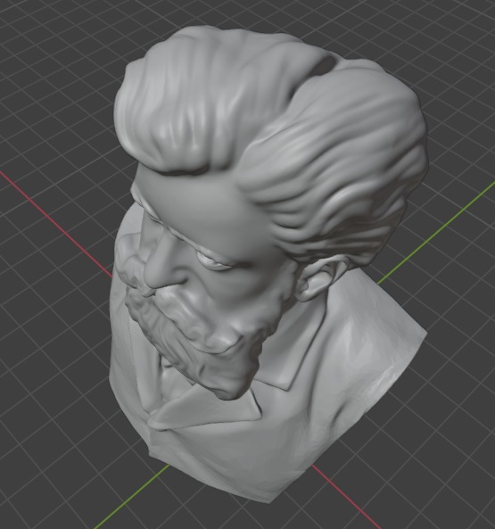 Gustave Le Bon 3D print model_4