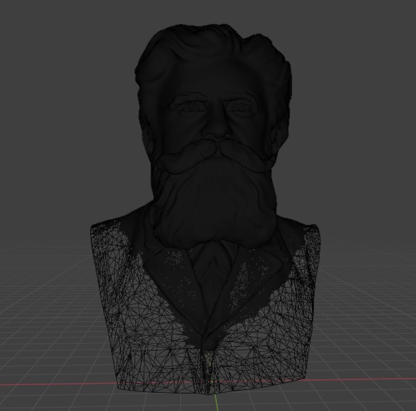 Gustave Le Bon 3D print model_10