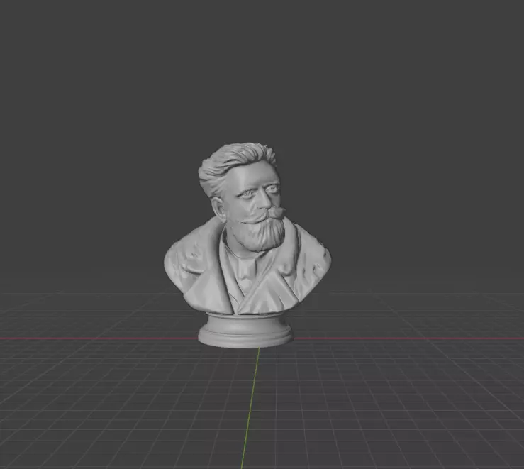Gustave Le Bon 3D print model