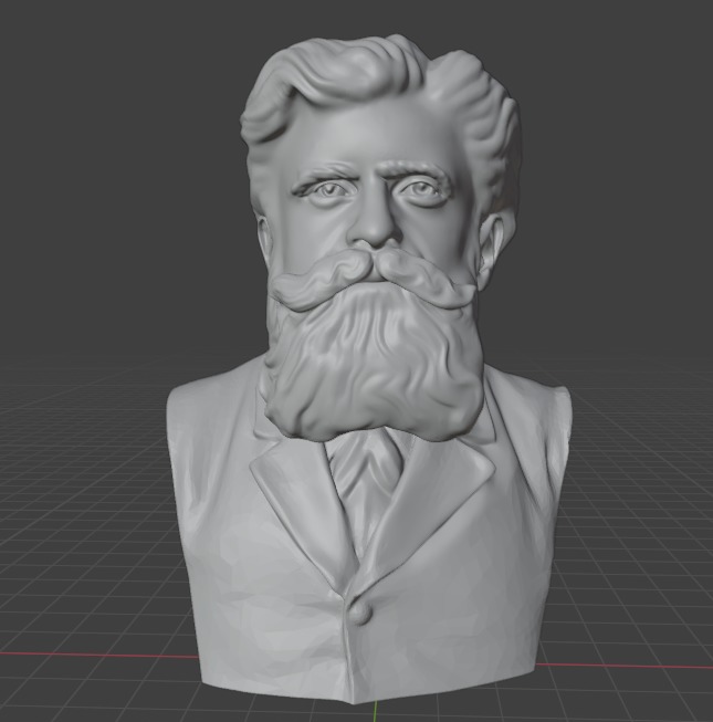 Gustave Le Bon 3D print model_11