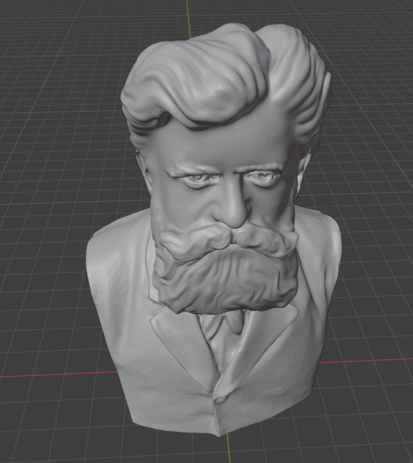 Gustave Le Bon 3D print model_5