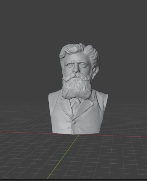 Gustave Le Bon 3D print model_9