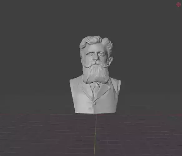 Gustave Le Bon 3D print model