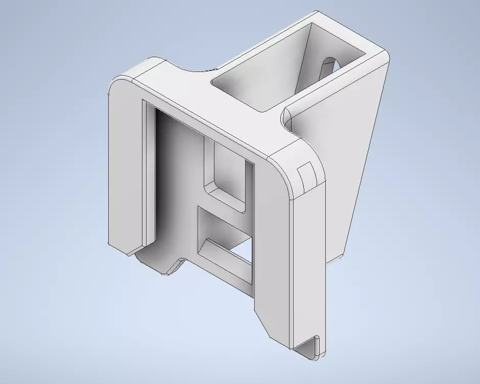 saddle holder pro 3D print model_0