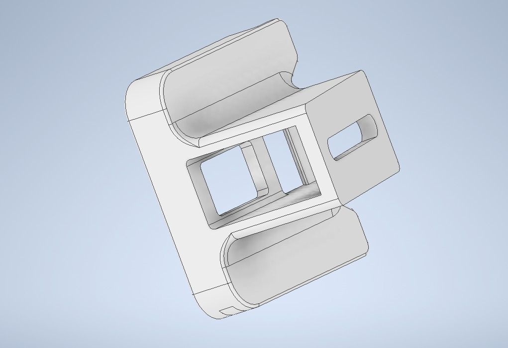saddle holder pro 3D print model_2