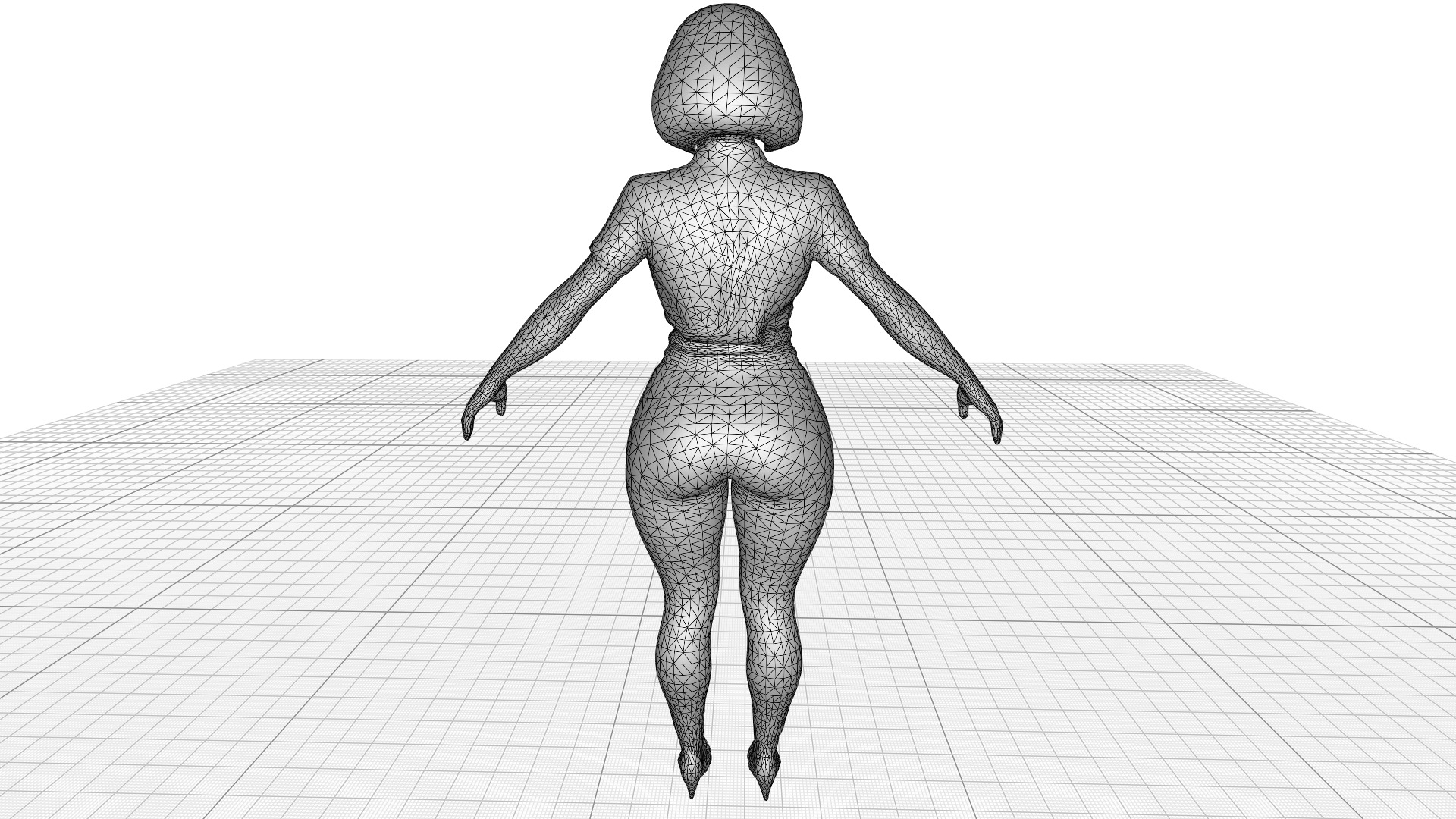 Luna - The Mysterious Rebel Low-poly 3D model_11