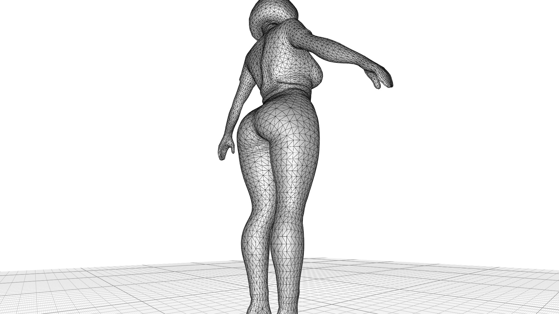 Luna - The Mysterious Rebel Low-poly 3D model_13