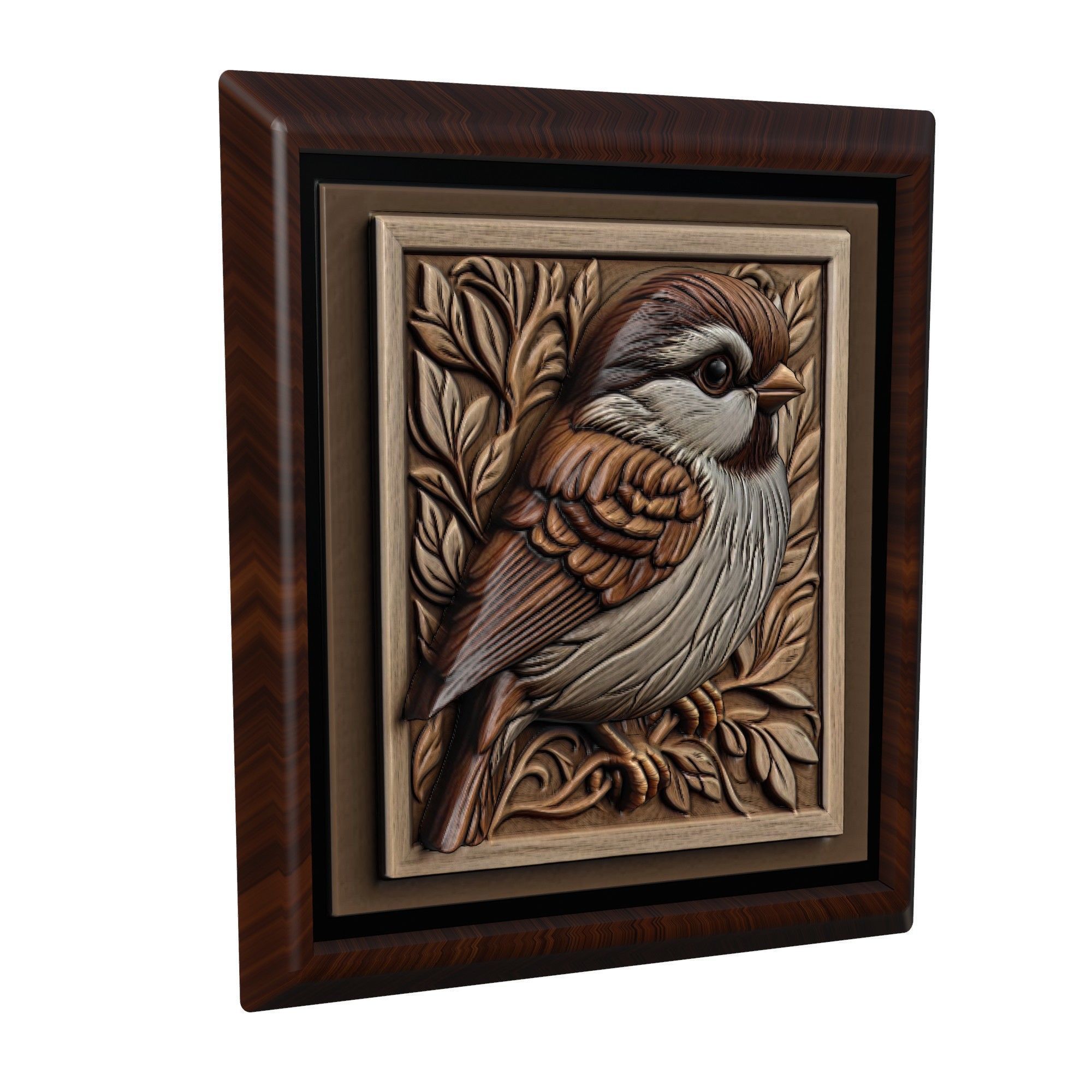 Sparrow Animal 3D print model_1