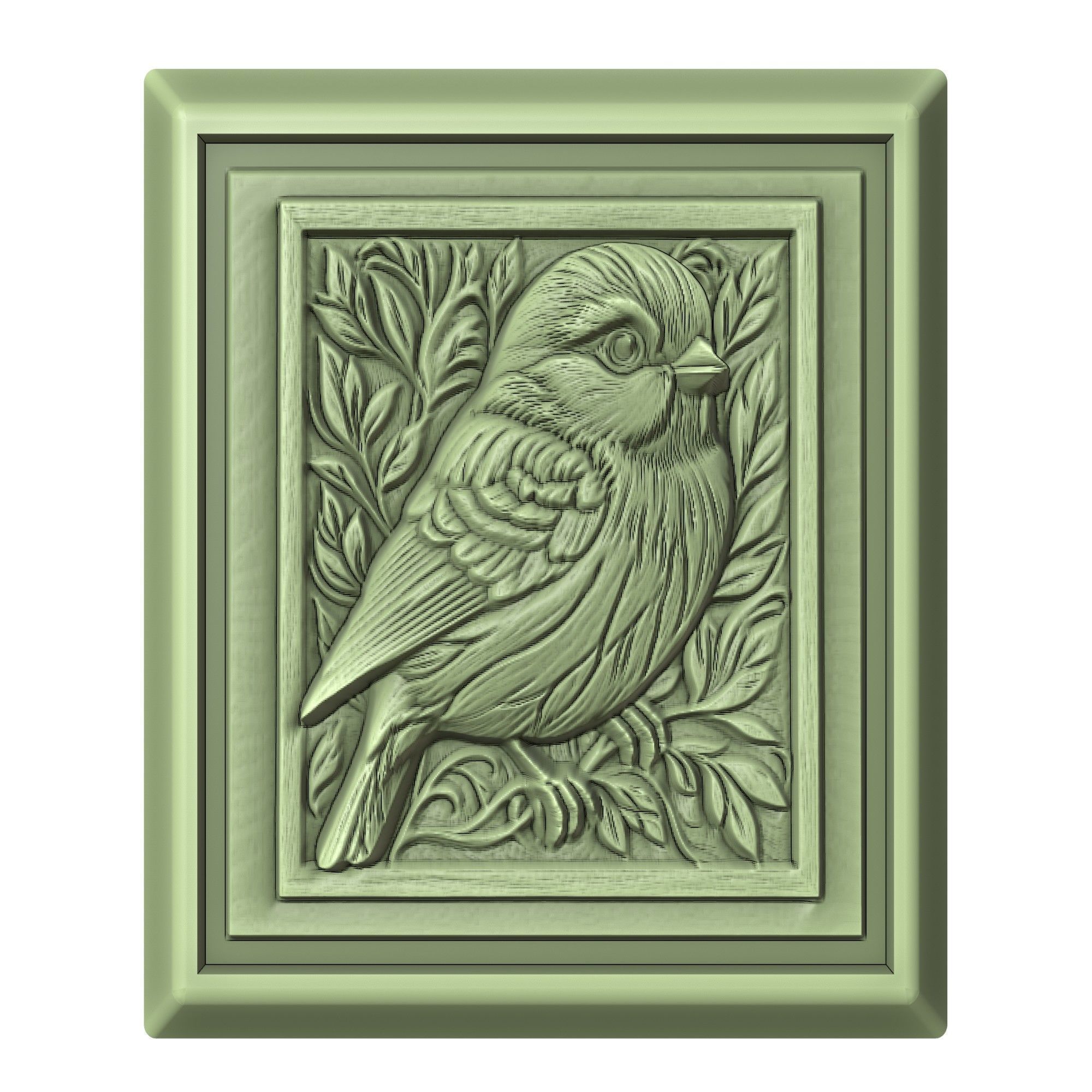 Sparrow Animal 3D print model_2