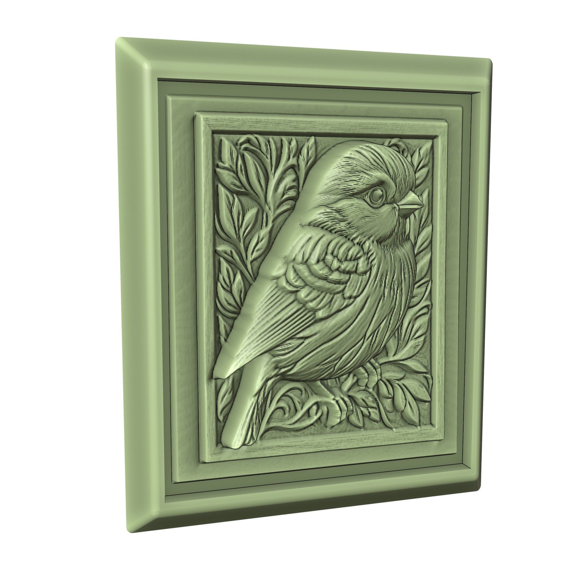 Sparrow Animal 3D print model_3