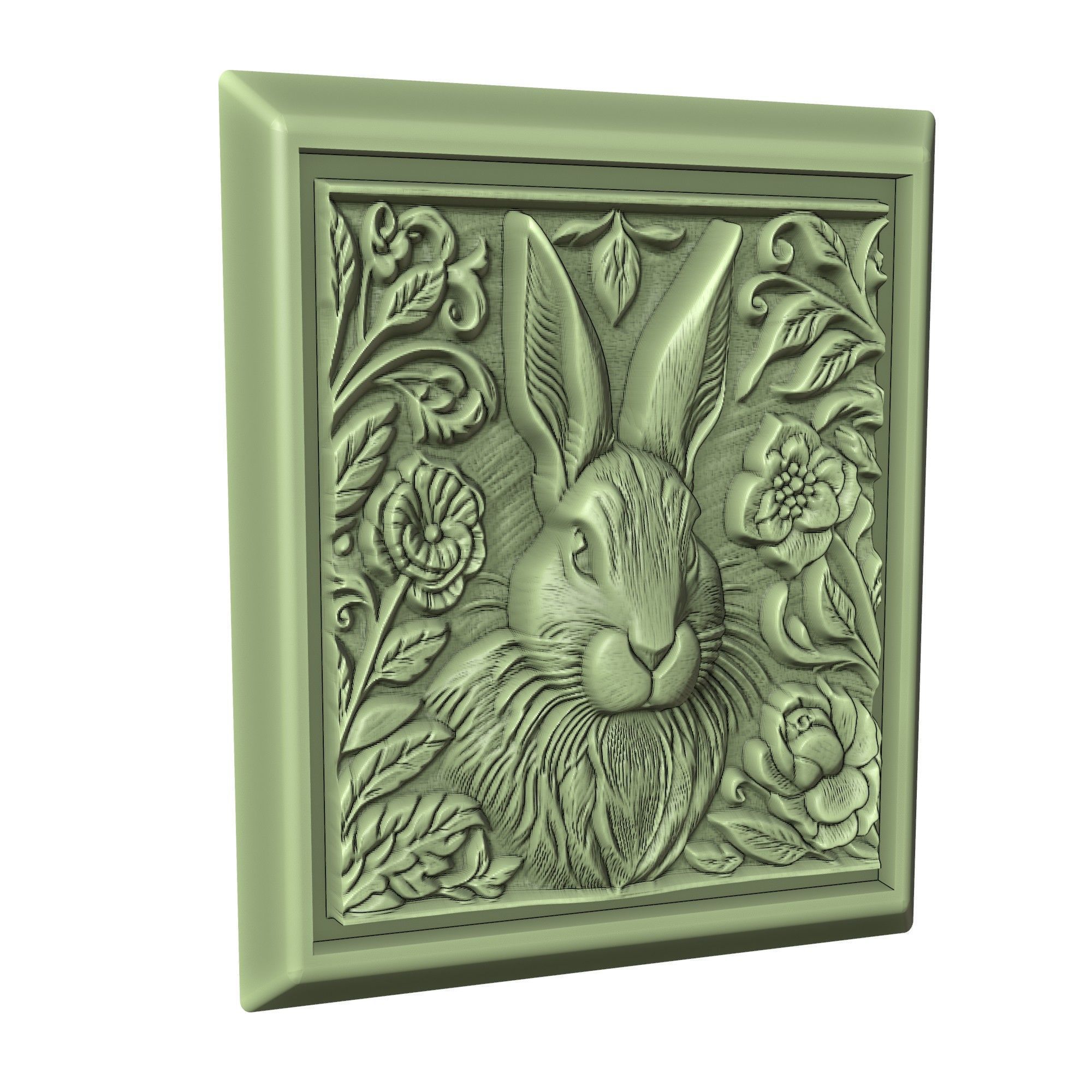Rabbit Animal 3D print model_3