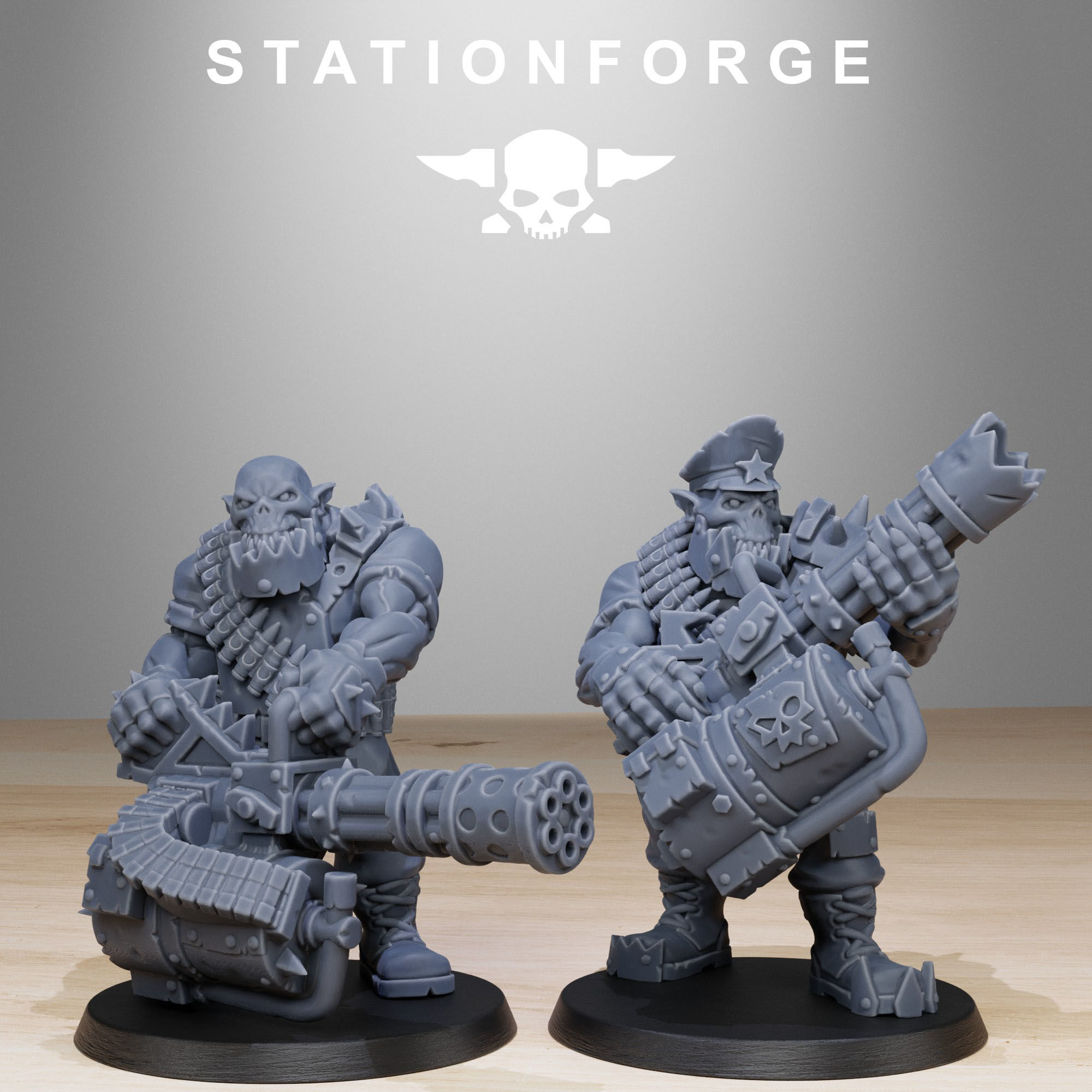 Orkaz Team Fighters 3D print model_7