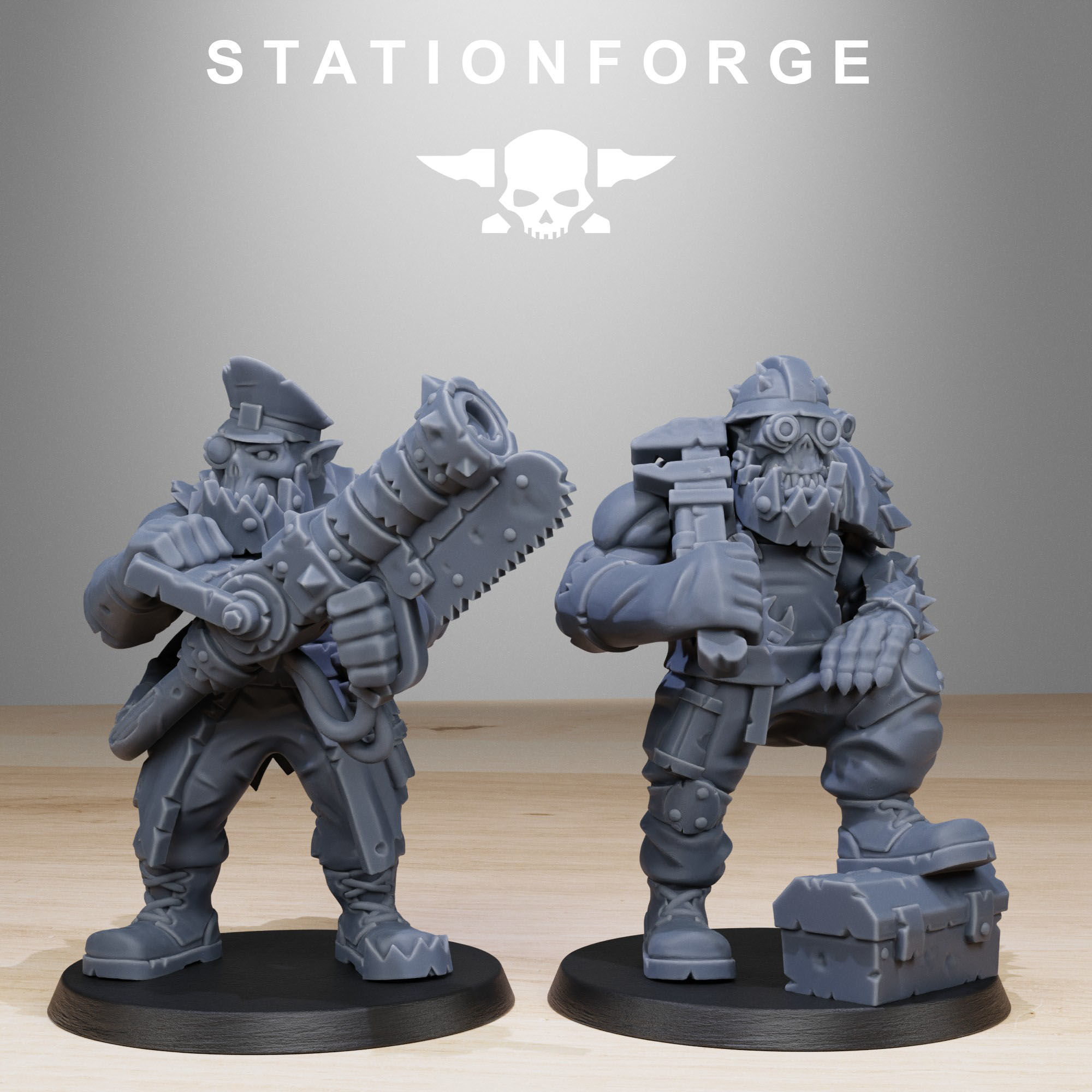 Orkaz Team Fighters 3D print model_3