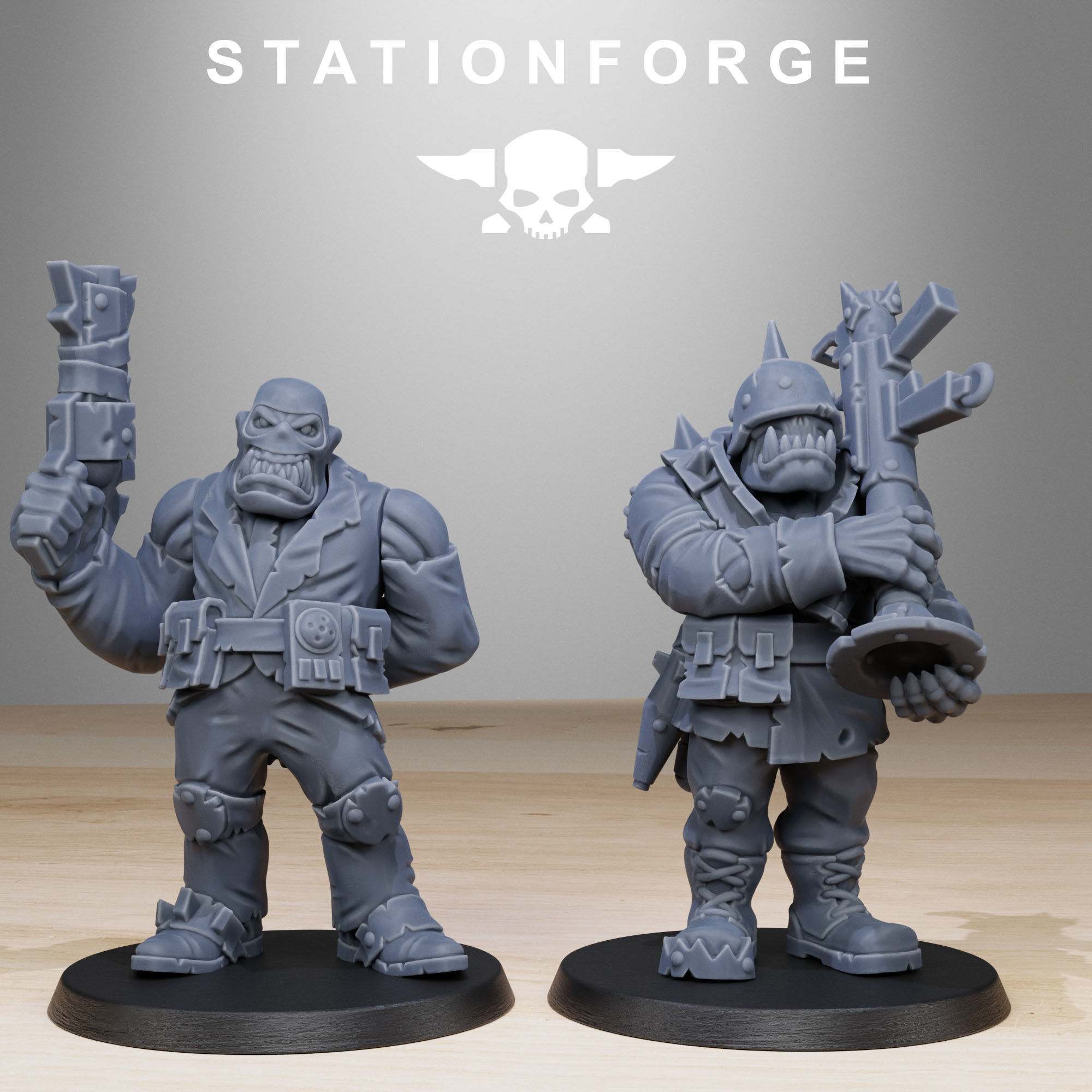 Orkaz Team Fighters 3D print model_4