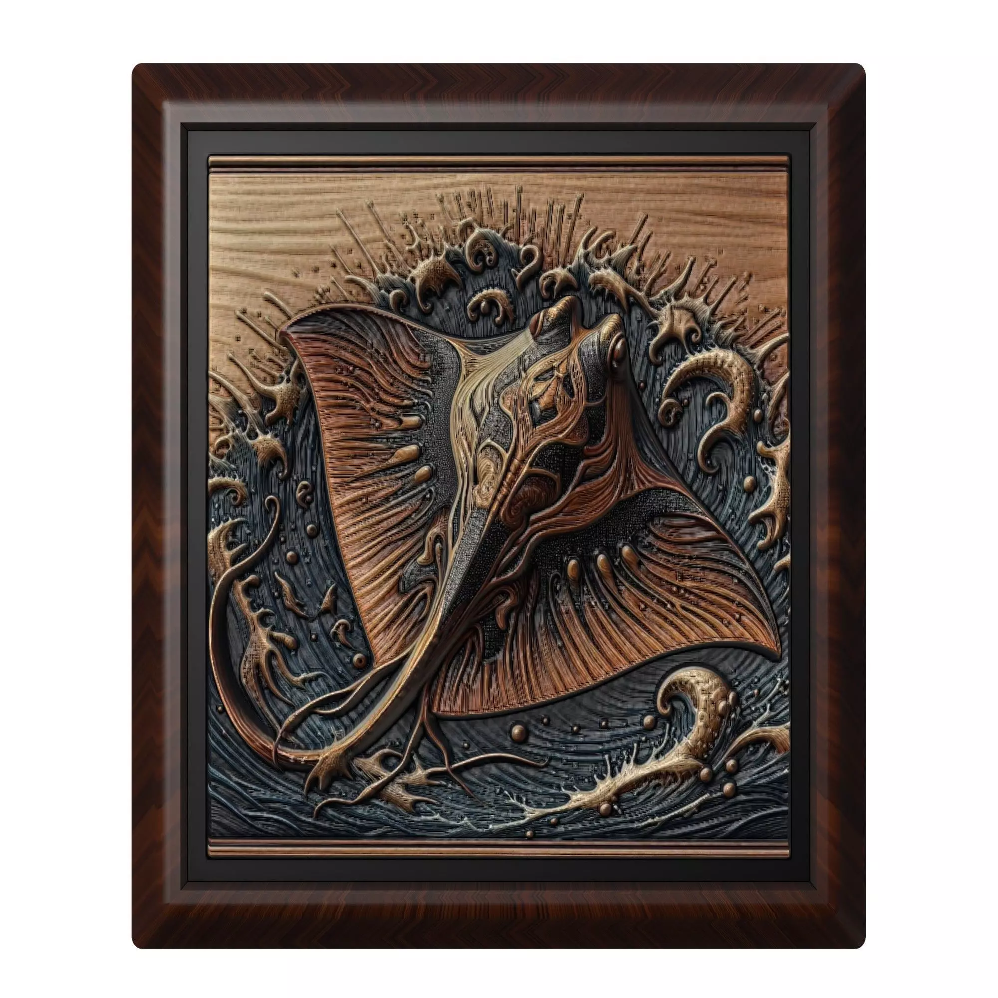Stingray Animal 3D print model