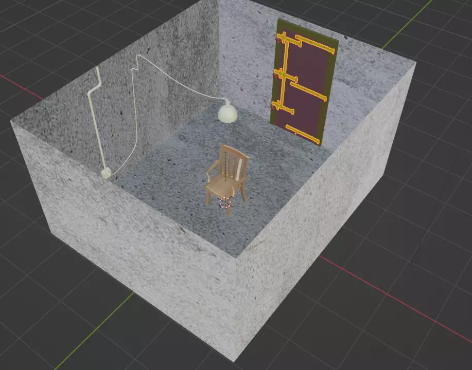 room design 3D model_0