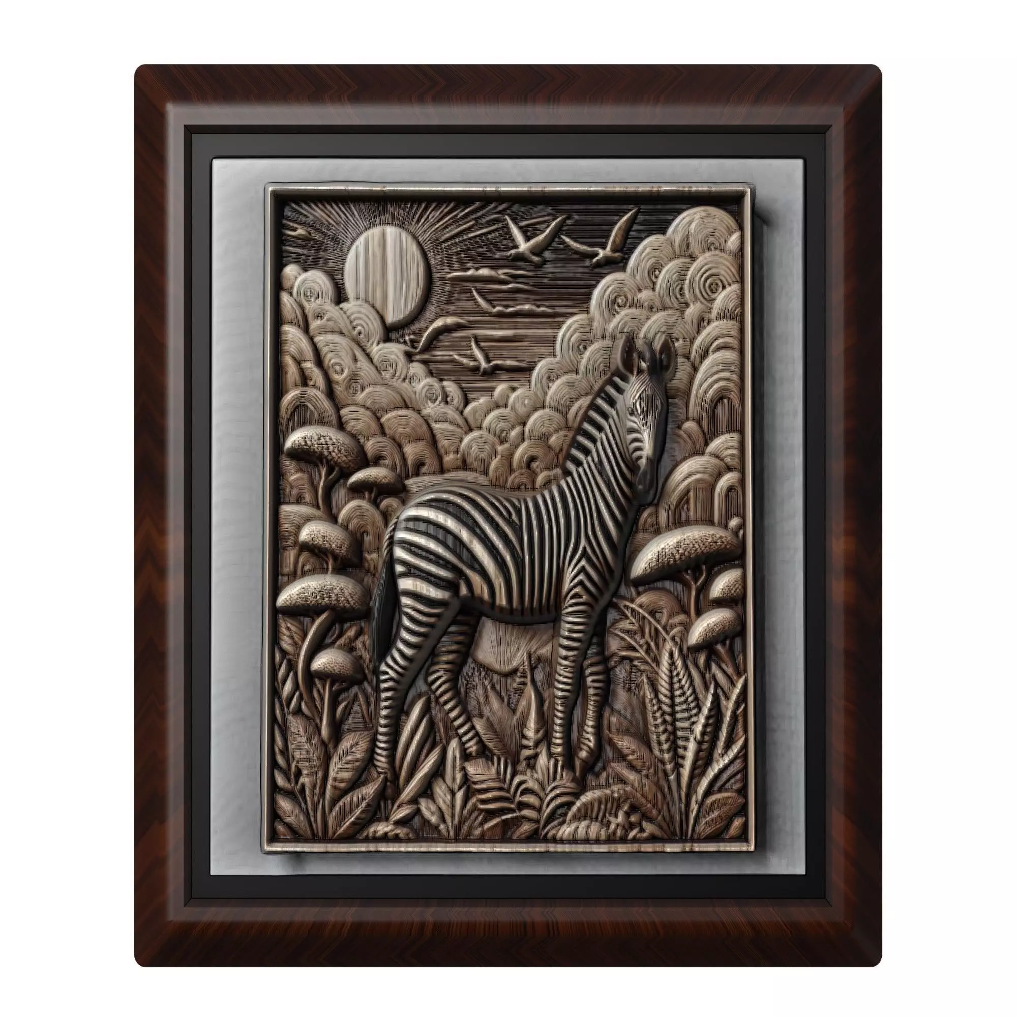 Zebra Animal 3D print model_0