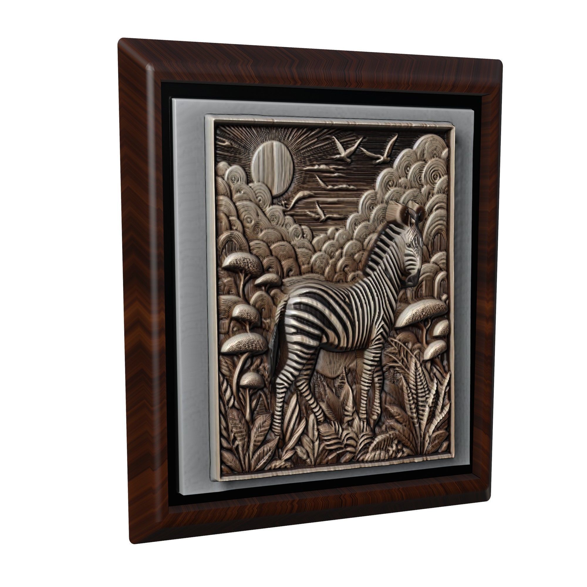 Zebra Animal 3D print model_1