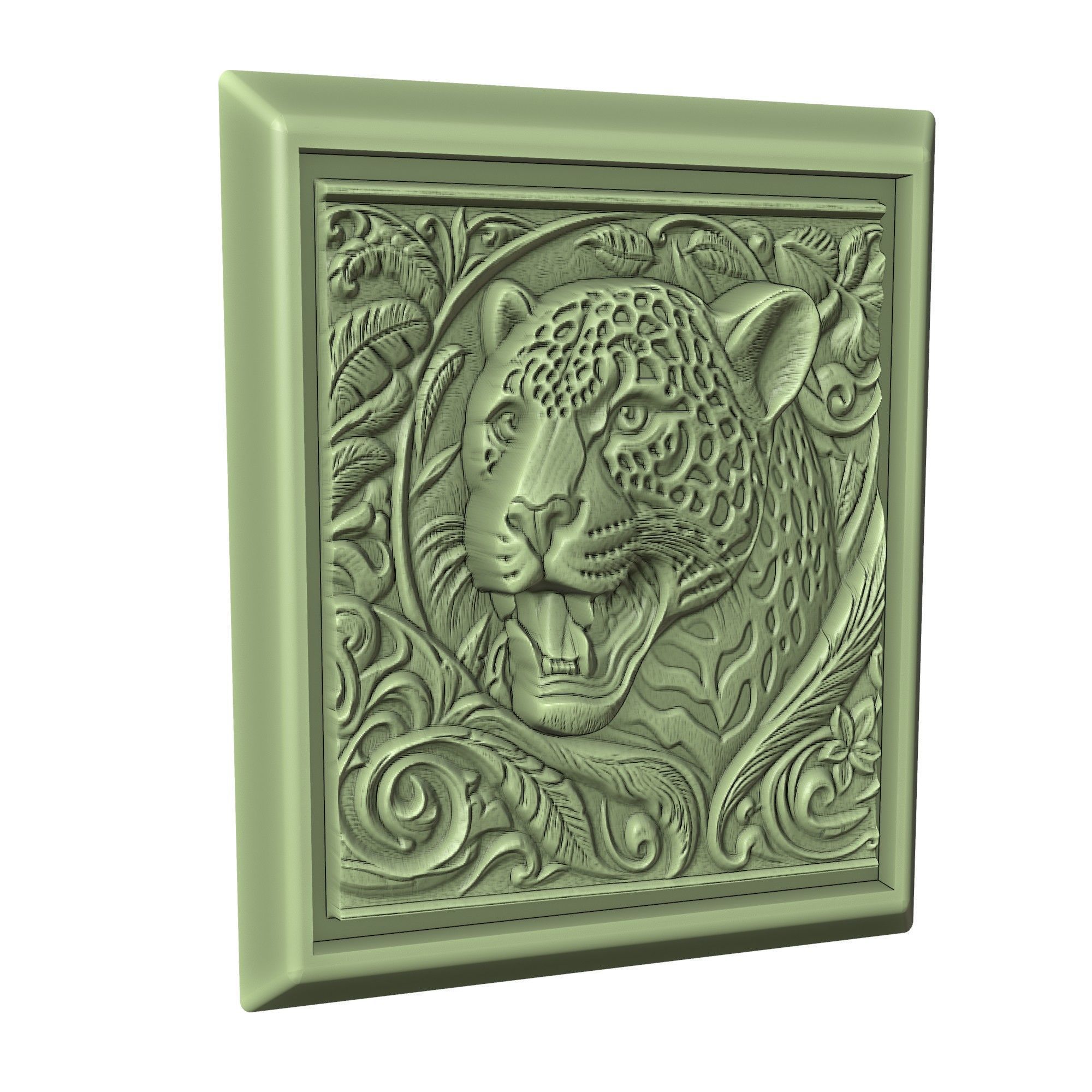 Jaguar Animal 3D print model_3