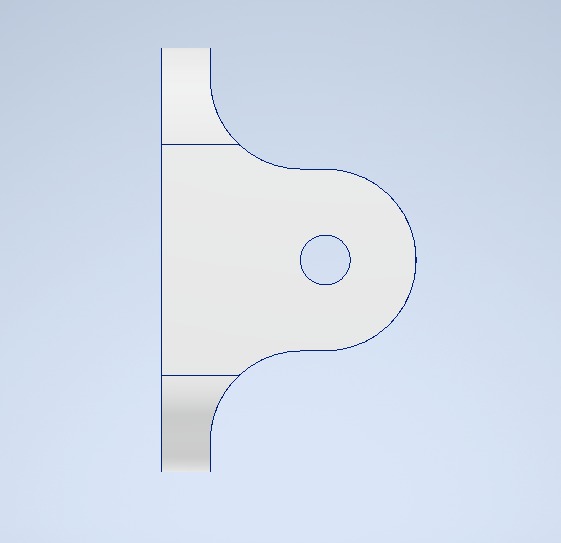 Gopro mount 3D print model_2