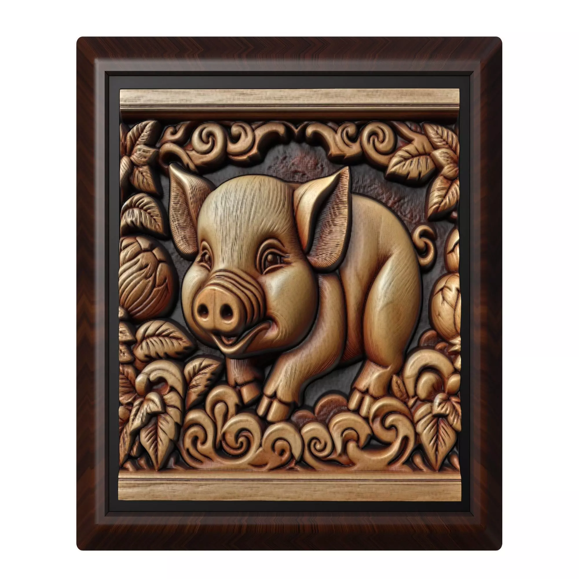 Pig Animal 3D print model_0