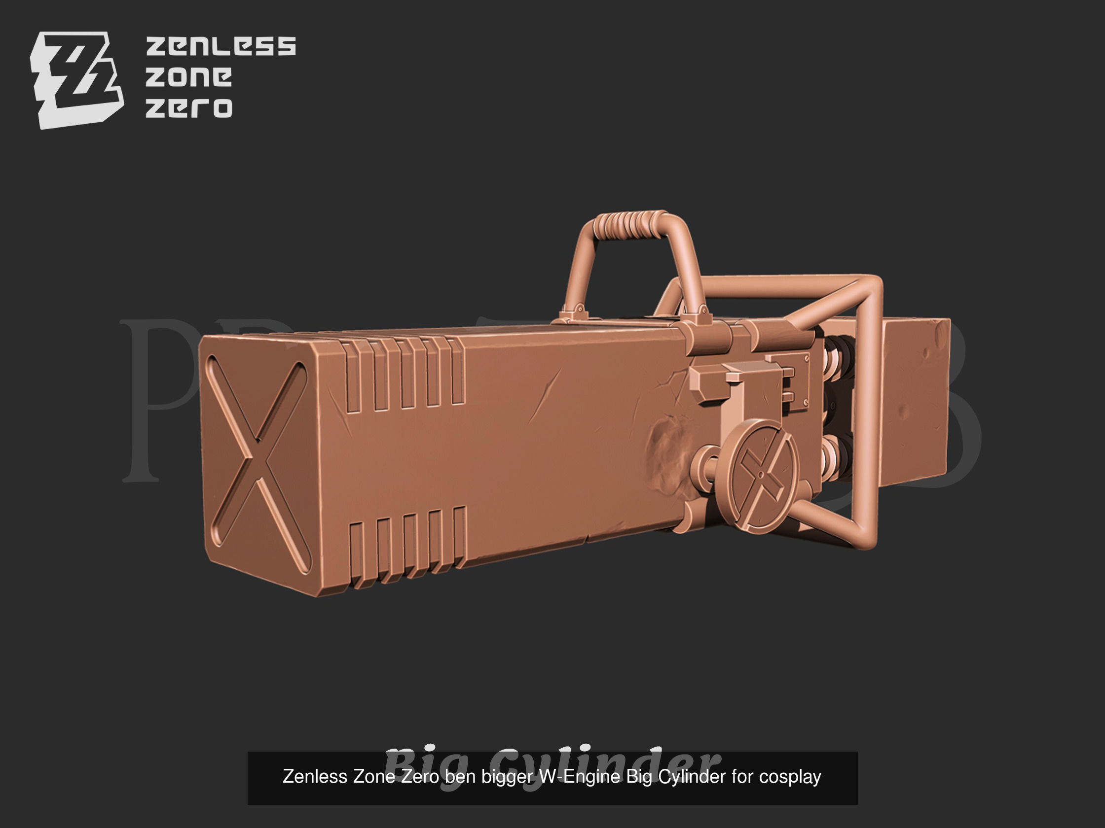 Zenless zone zero weapons  3D Model Collection_8