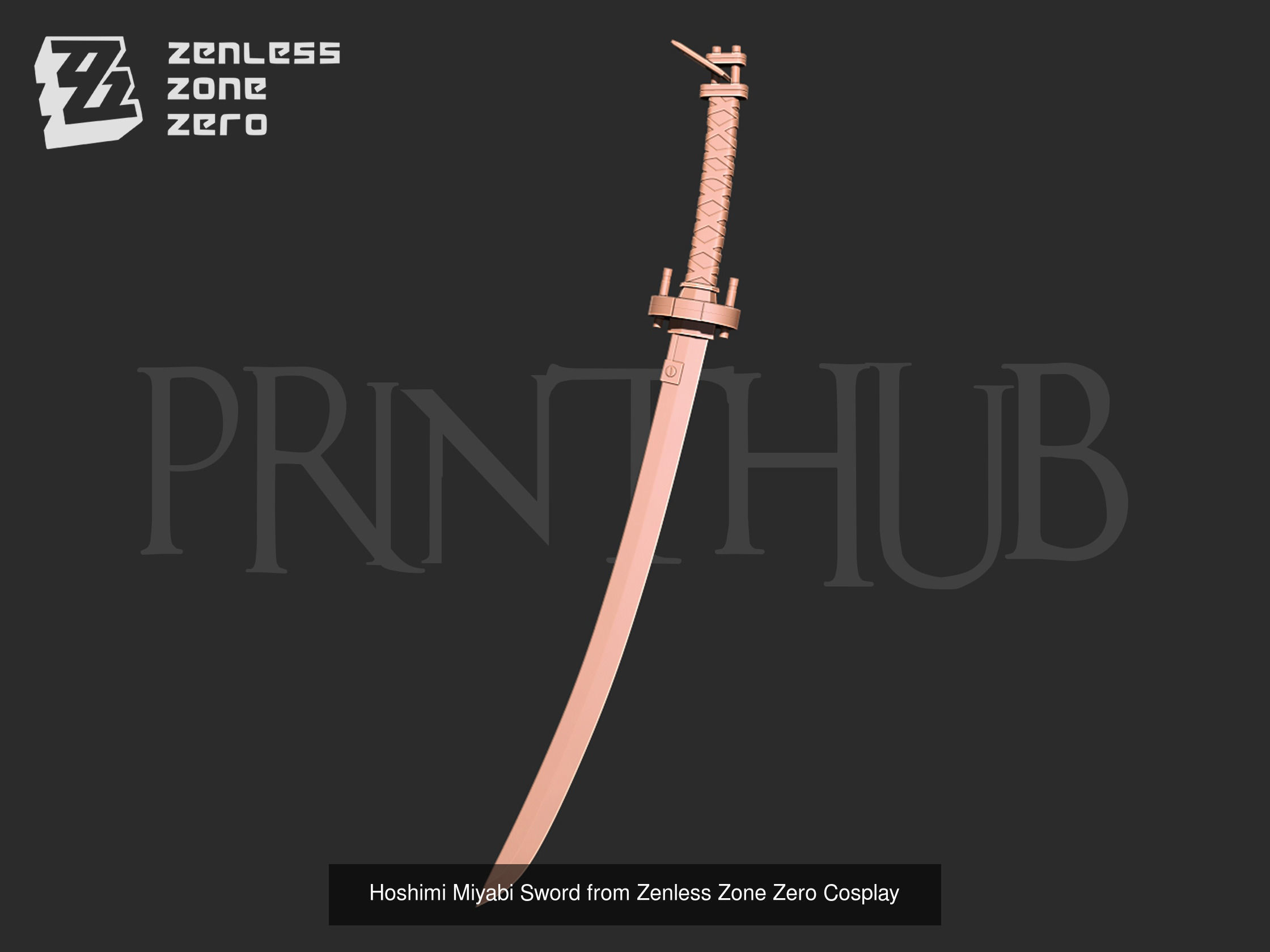 Zenless zone zero weapons  3D Model Collection_2
