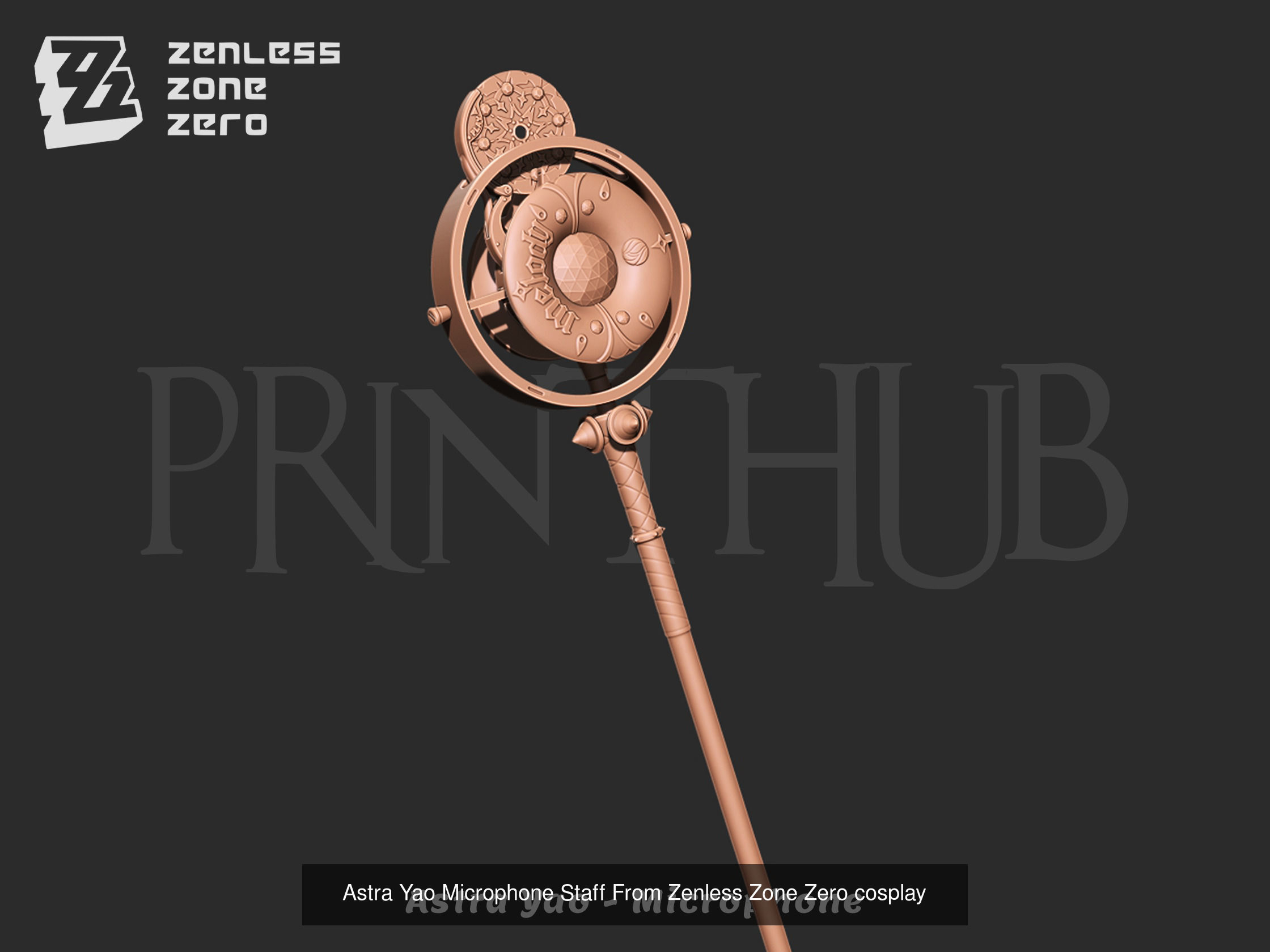 Zenless zone zero weapons  3D Model Collection_7