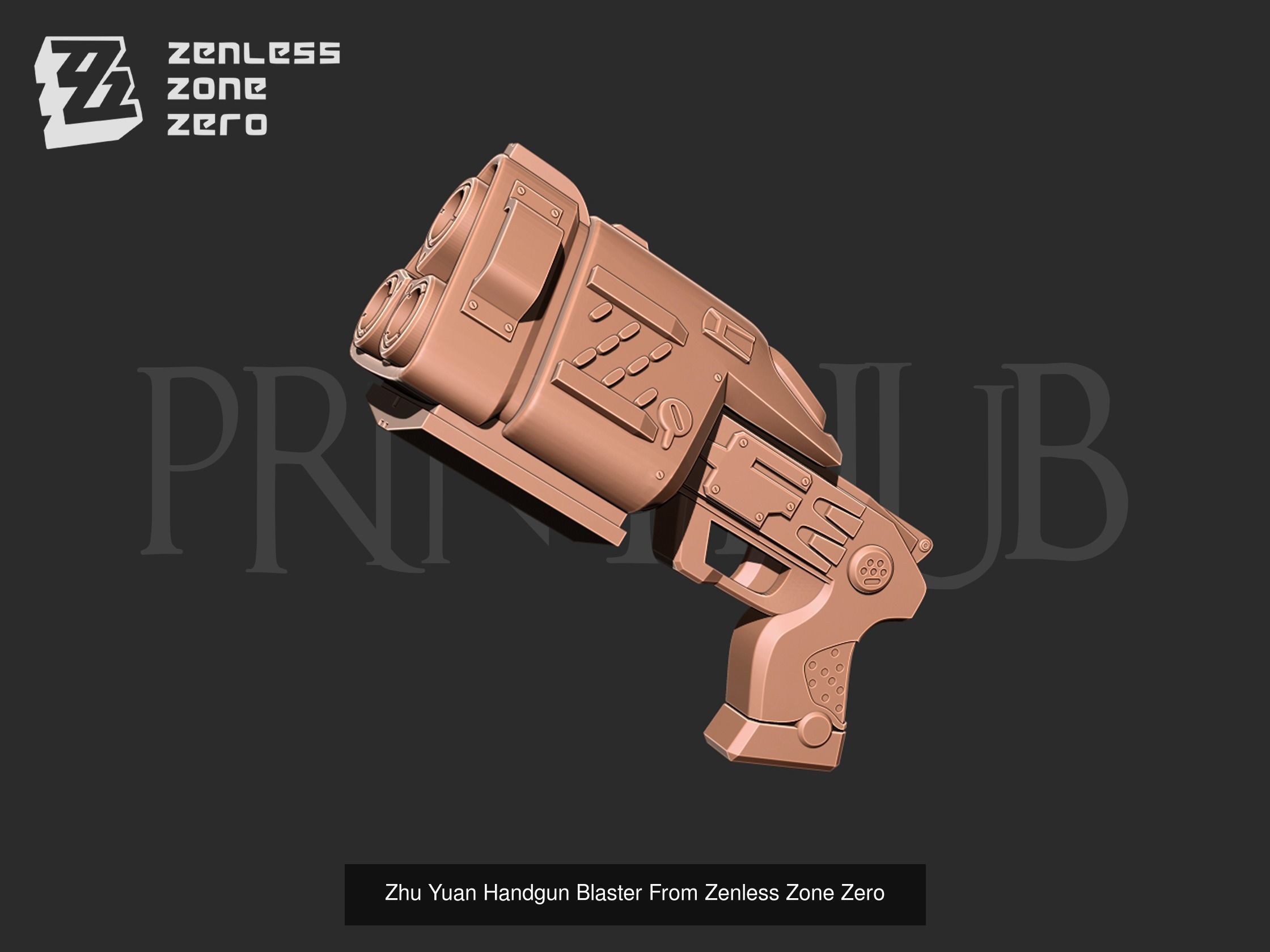 Zenless zone zero weapons  3D Model Collection_11