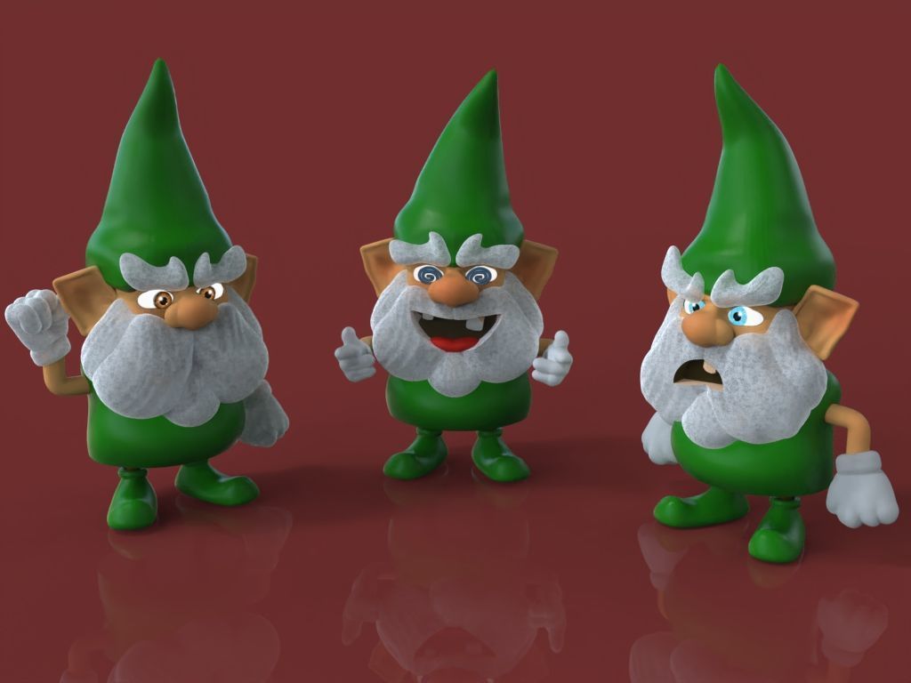 Christmas Elfs 3D print model_3