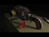 Shotgun Pistol Low-poly  Low-poly 3D model_1