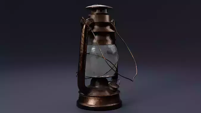 Old Kerosene Lamp
