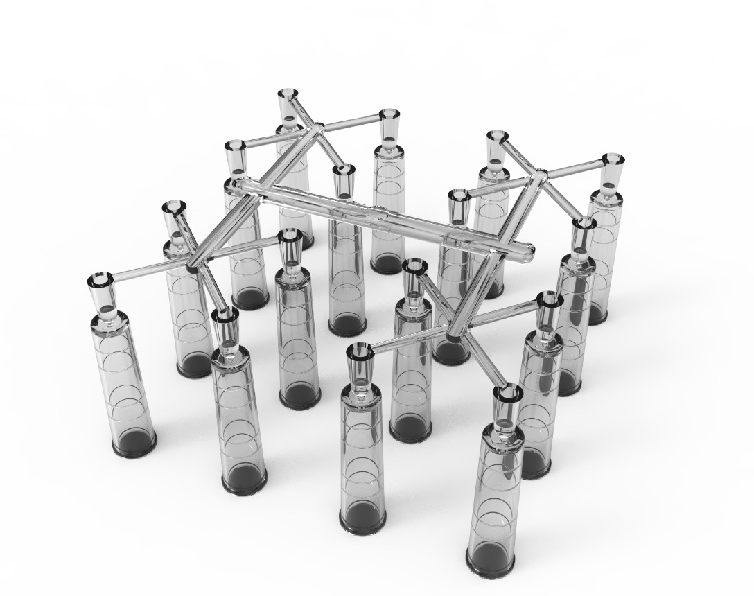 Test Tube Plastic Injection Molds - RFM 3D model_4