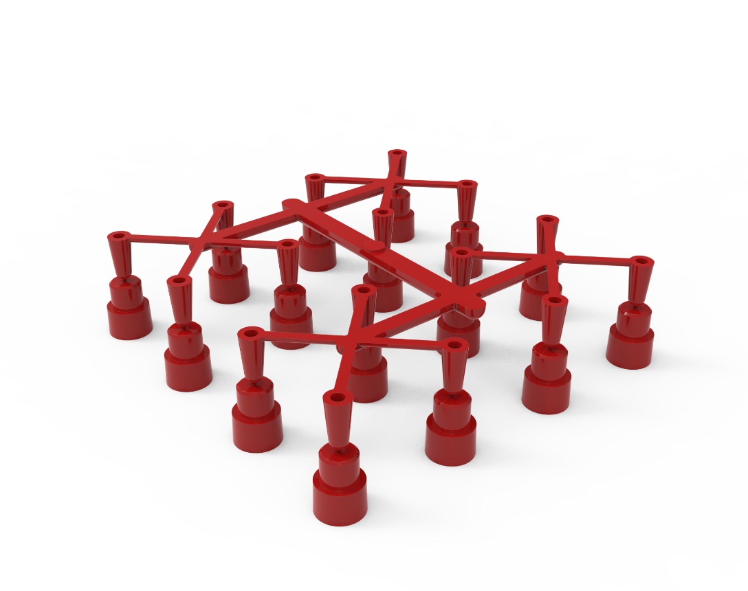 Test Tube Plastic Injection Molds - RFM 3D model_2