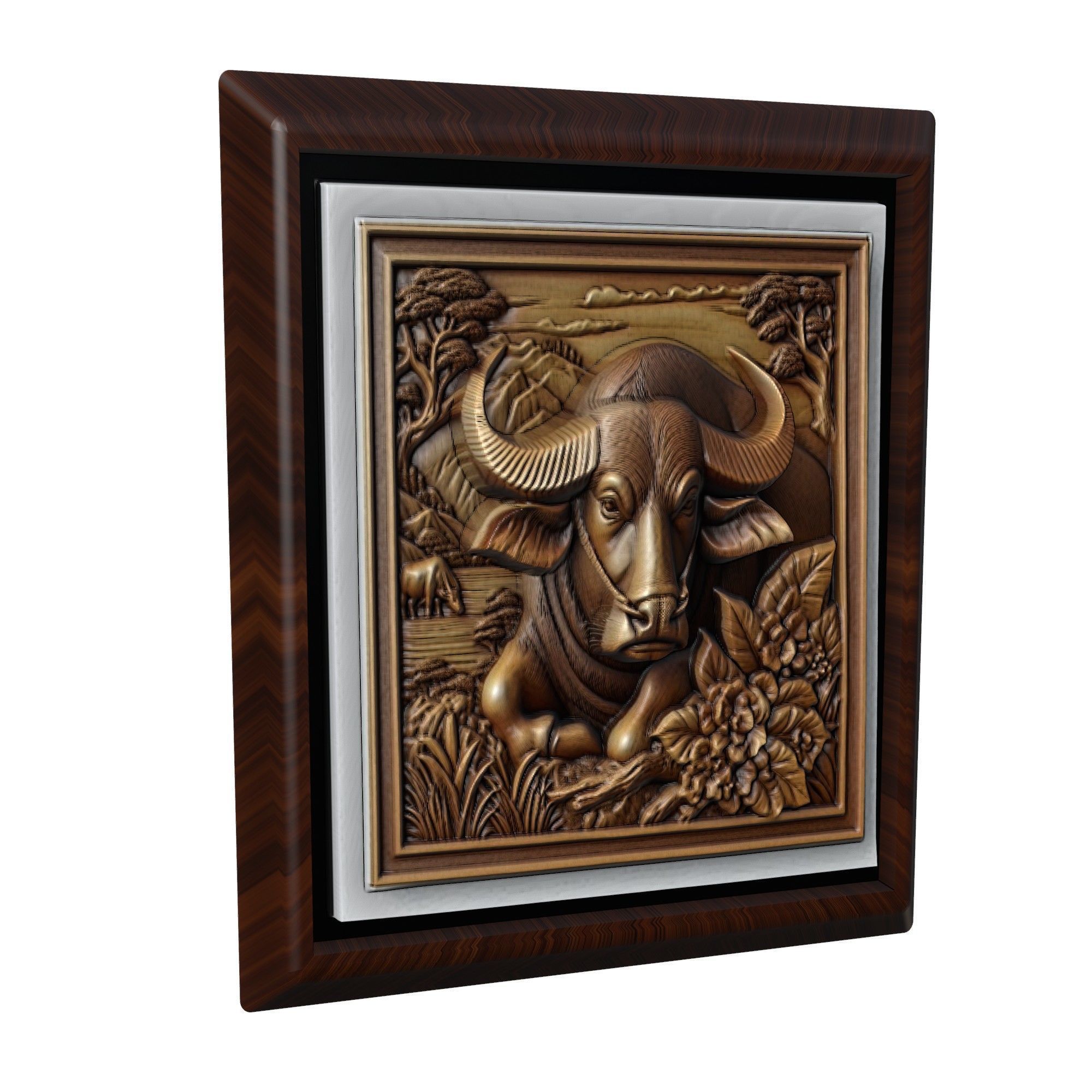 Buffalo Animal 3D print model_1