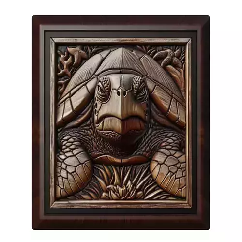Sea Turtle Animal 3D print model