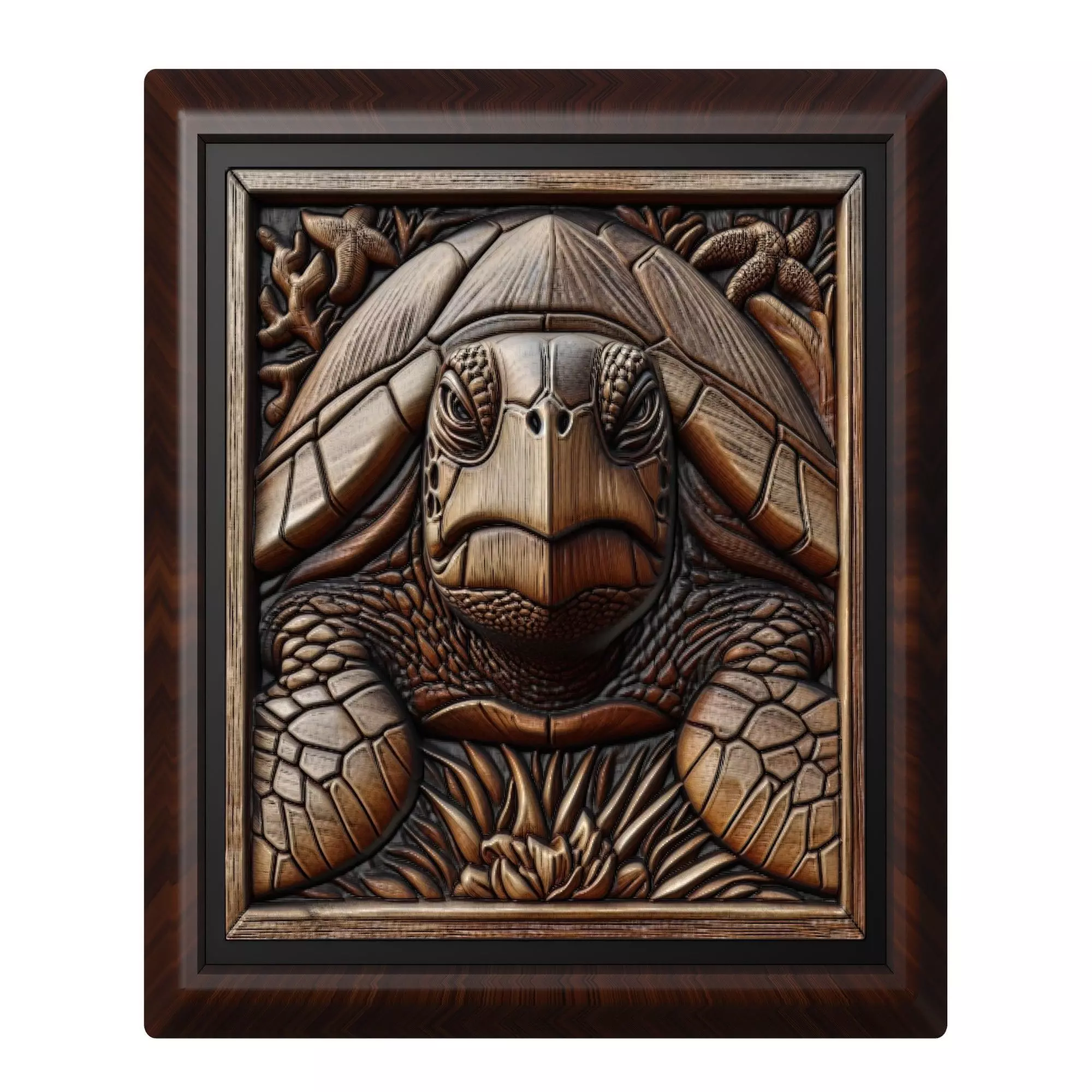 Sea Turtle Animal 3D print model_0