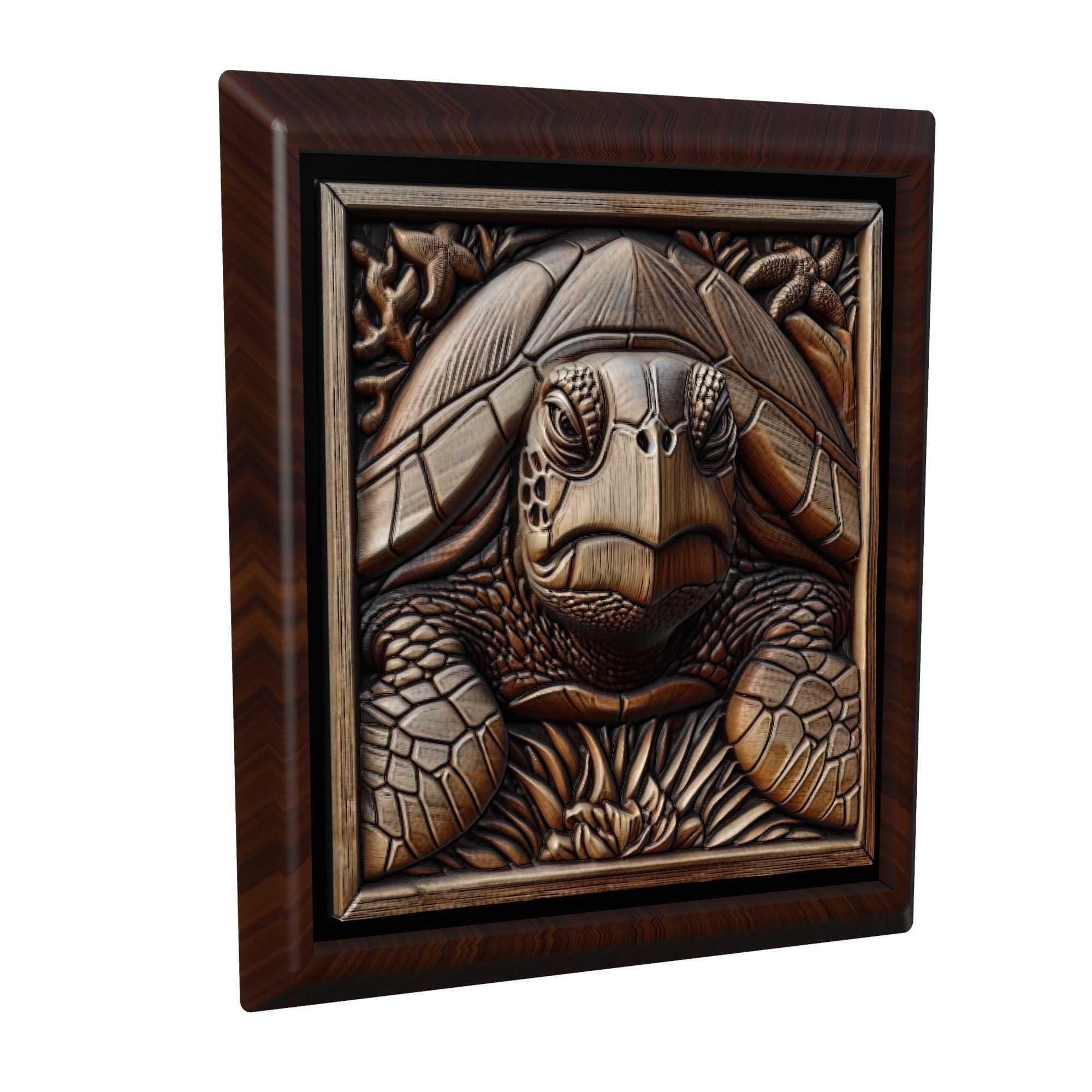 Sea Turtle Animal 3D print model_1