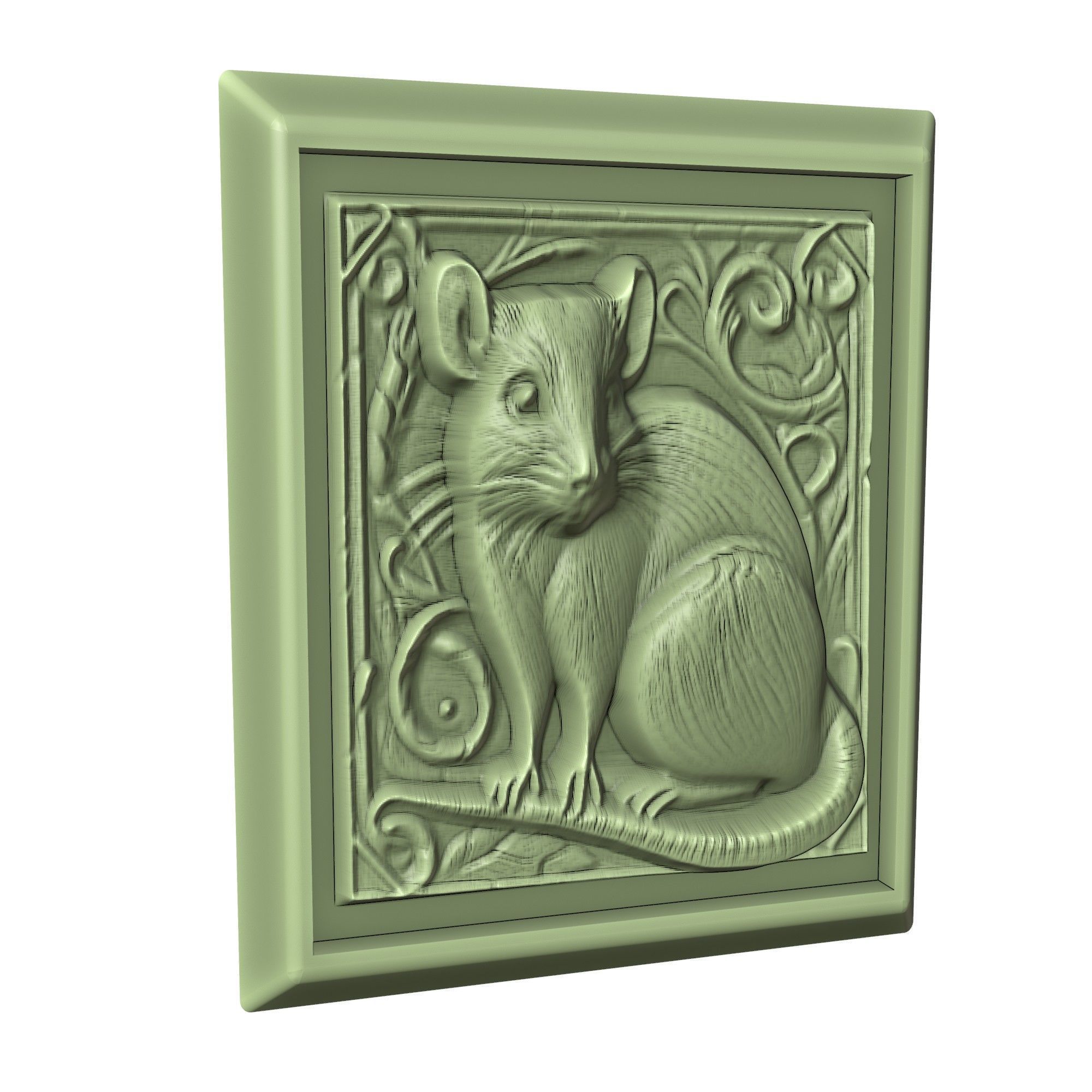 Rat Animal 3D print model_3