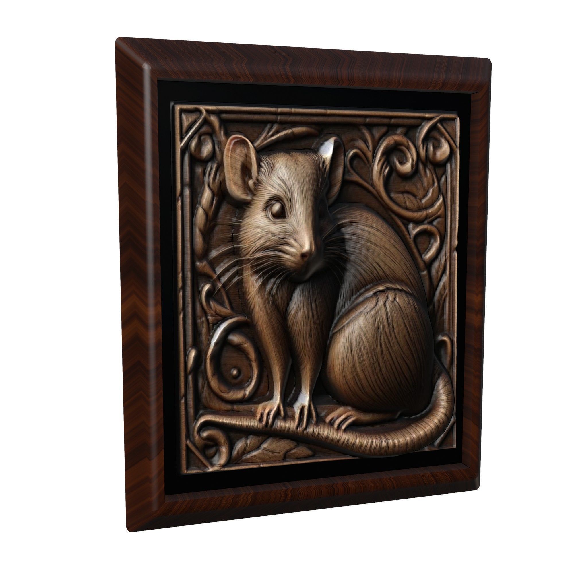 Rat Animal 3D print model_1